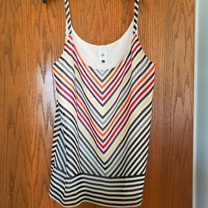 CAbi top sz L multi color